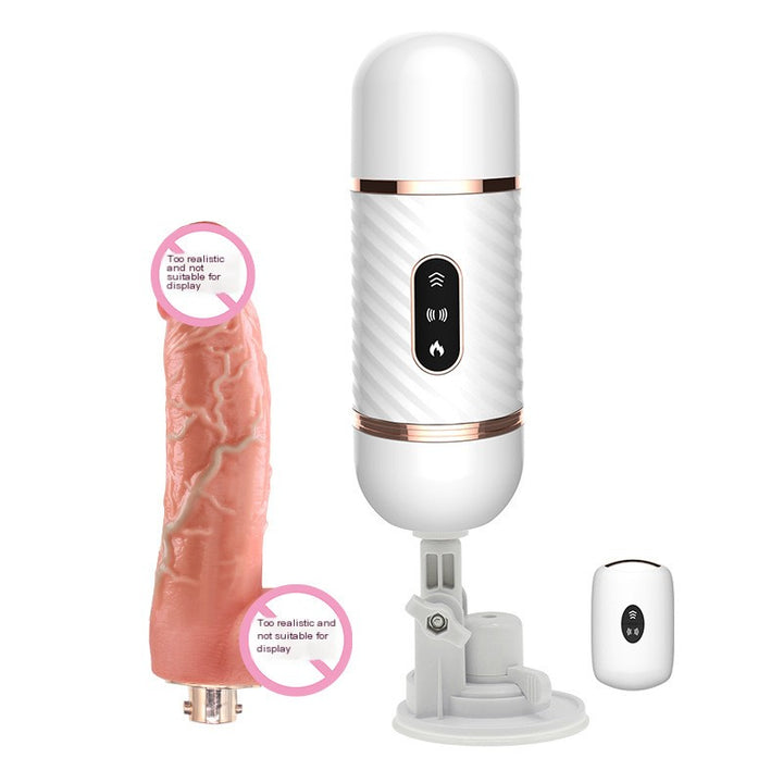 Dibe Sex Machine with Realistic Skin Dildo Warrior