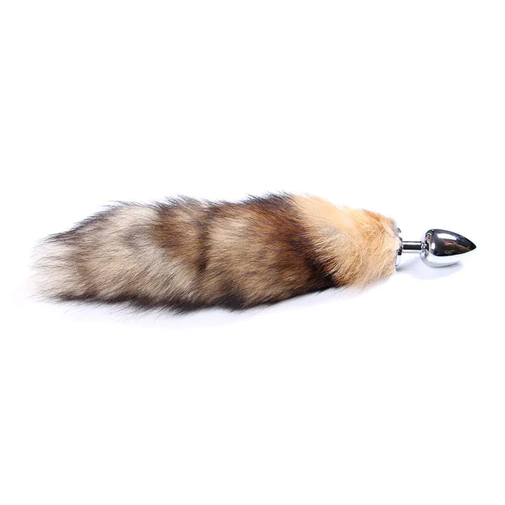 Fox Tail Anal Plug - Metal Pleasure Toy