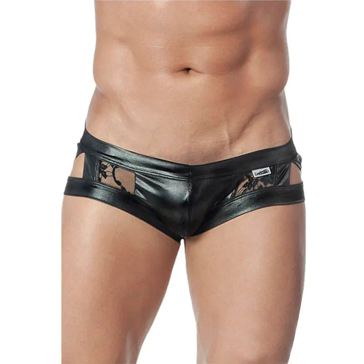 Men's Sexy Underwear, Lace Low Waist Briefs