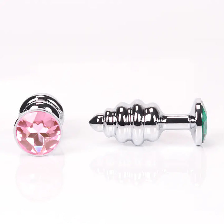 Stainless Steel Anal Plug - Mini, Medium, Large Sizes