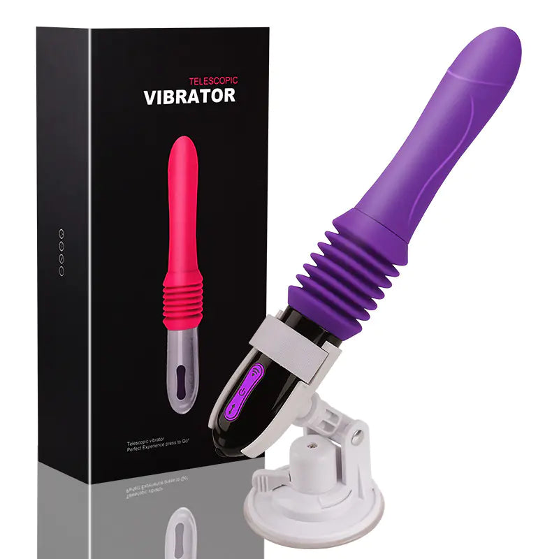 Automatic Extending Vibrating Adult Toy for Women