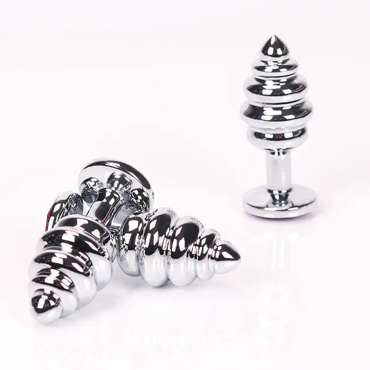 Stainless Steel Anal Plug - Mini, Medium, Large Sizes