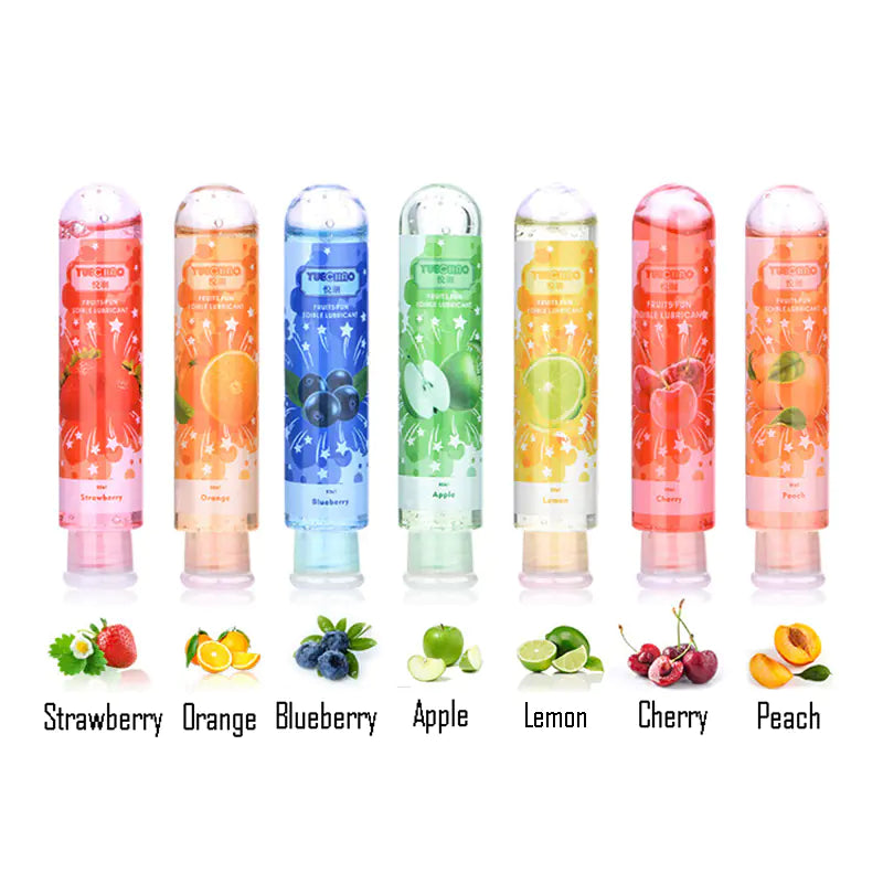 80ML Fruit-Flavored Water-Based Lubricant for Adults