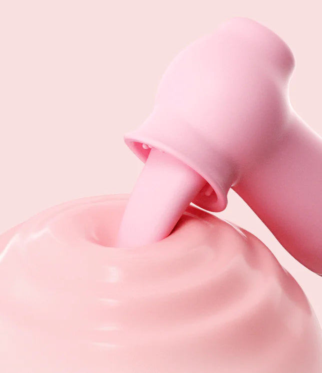 USB Rechargeable Vibrating Tongue Clitoral Stimulator