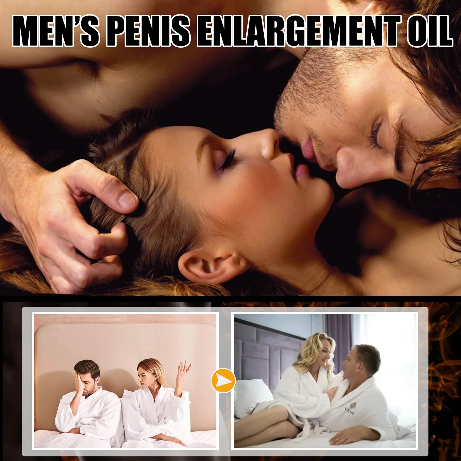 Penis Enlargement Massage Oil for Erection Enhancement