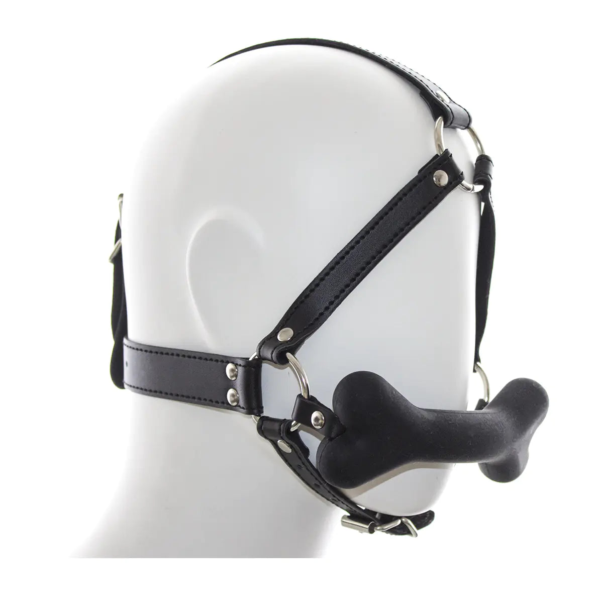 Silicone Gag with Dog Bone Design - Adult Restraint Gear