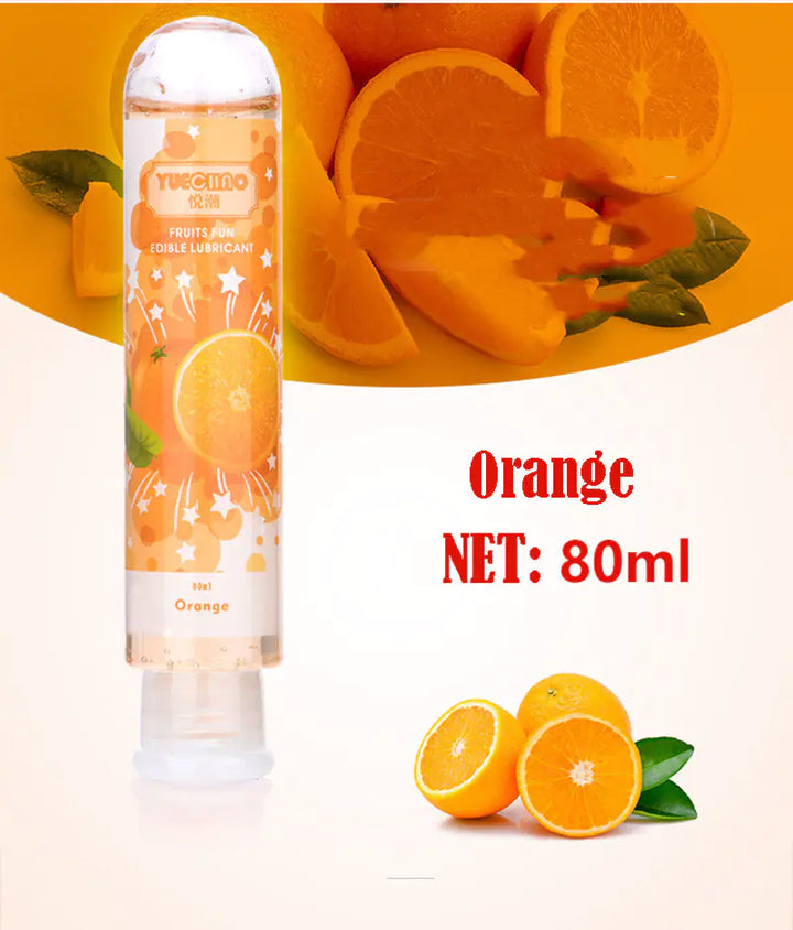 80ML Fruit-Flavored Water-Based Lubricant for Adults