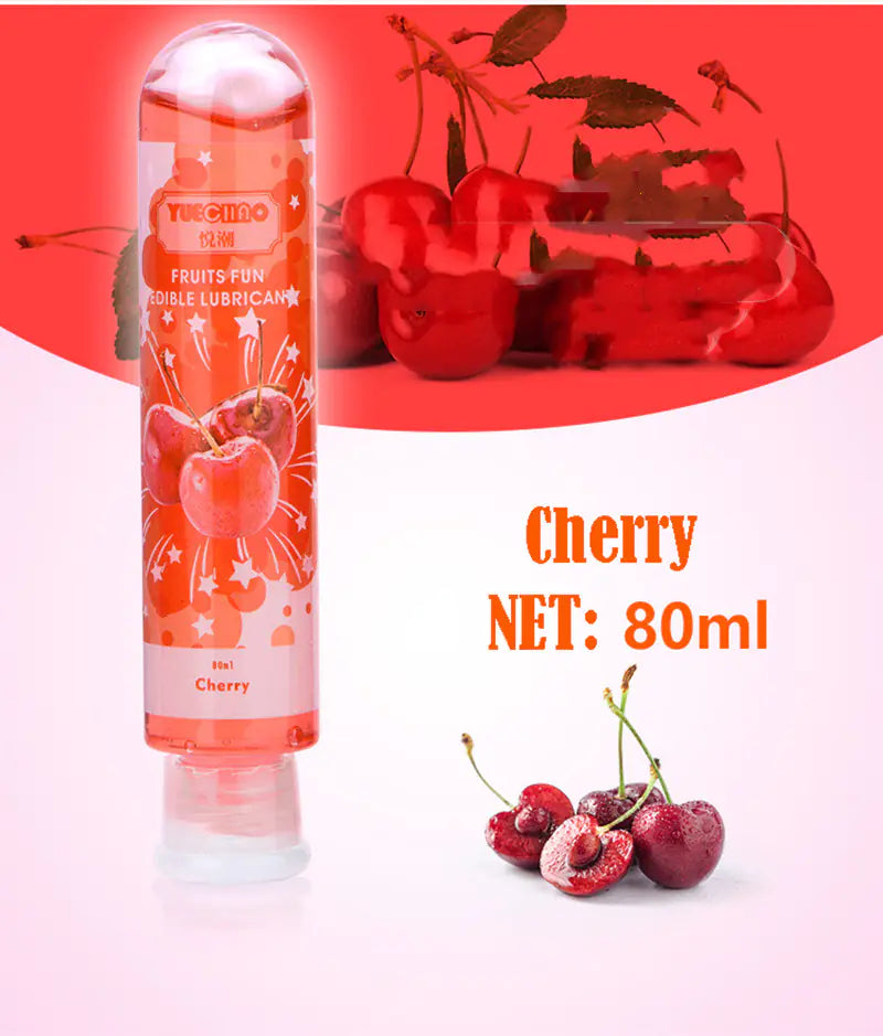 80ML Fruit-Flavored Water-Based Lubricant for Adults