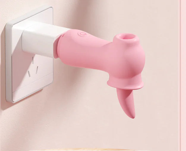 USB Rechargeable Vibrating Tongue Clitoral Stimulator