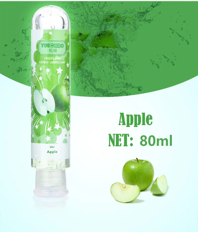 80ML Fruit-Flavored Water-Based Lubricant for Adults