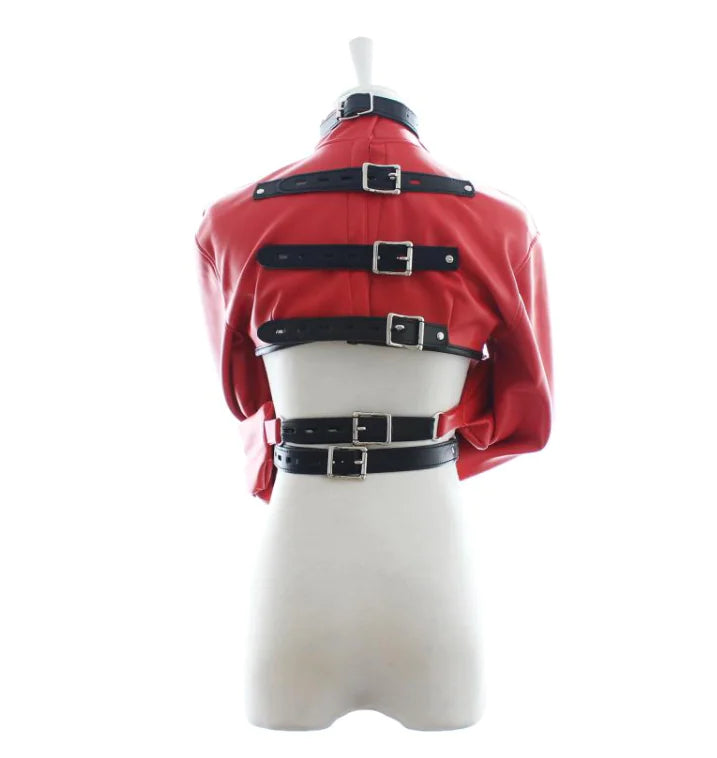 Leather Bondage Outfit - Adult Fetish Toy