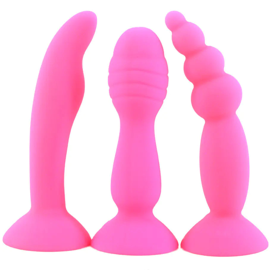 Colorful Realistic Anal Plug for Adult Pleasure