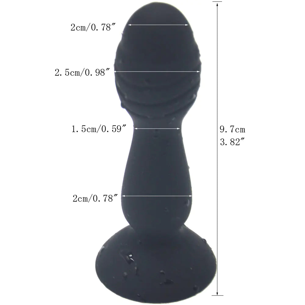 Colorful Realistic Anal Plug for Adult Pleasure