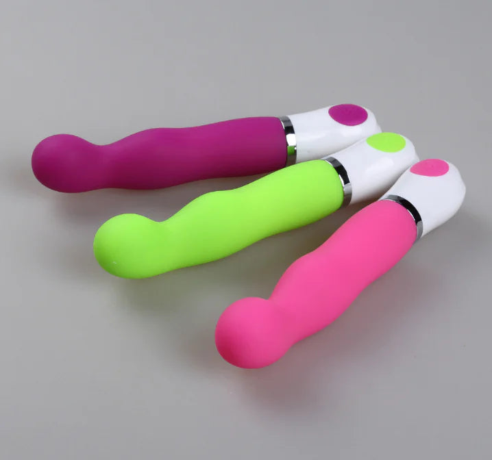 Silicone Vibrator, Bullet, and Masturbation Device