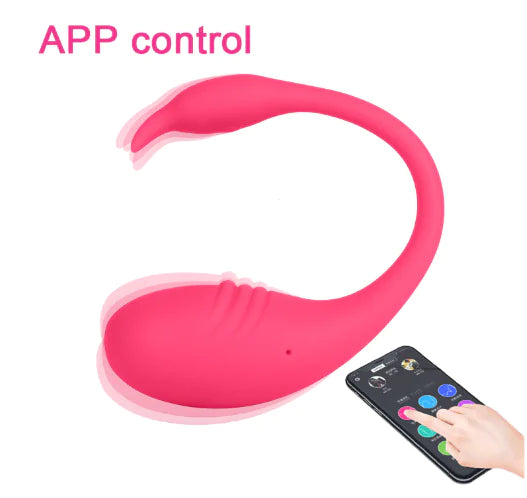 Hinia Vibrator - Fuchsia Bluetooth App Egg (One Piece)