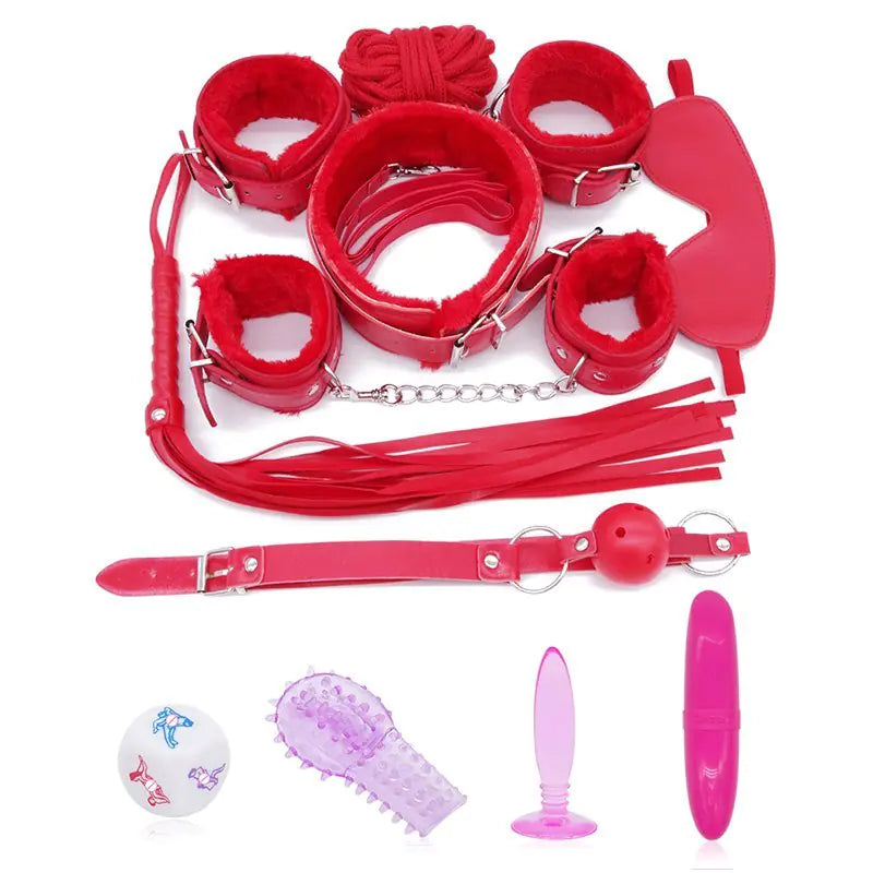 Bondage Kit for Women with Handcuffs and Blindfold