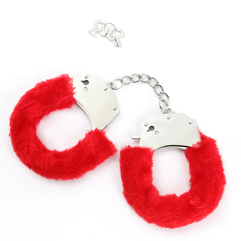 Plush Toy Handcuffs for Women (One Piece)