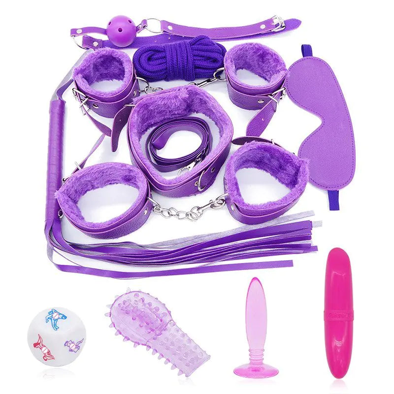 Bondage Kit for Women with Handcuffs and Blindfold