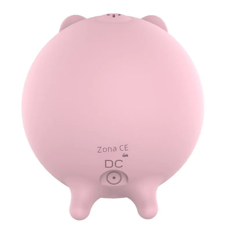 S186 Mini Flying Pig Clitoral Vibrator with Tongue Lick